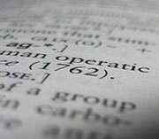 dictionary (Image sourced from Flickr Creative Commons images)